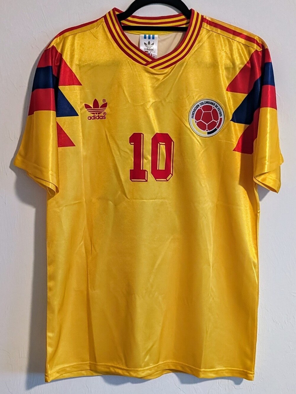 Colombia Valderrama Retro Jersey #10